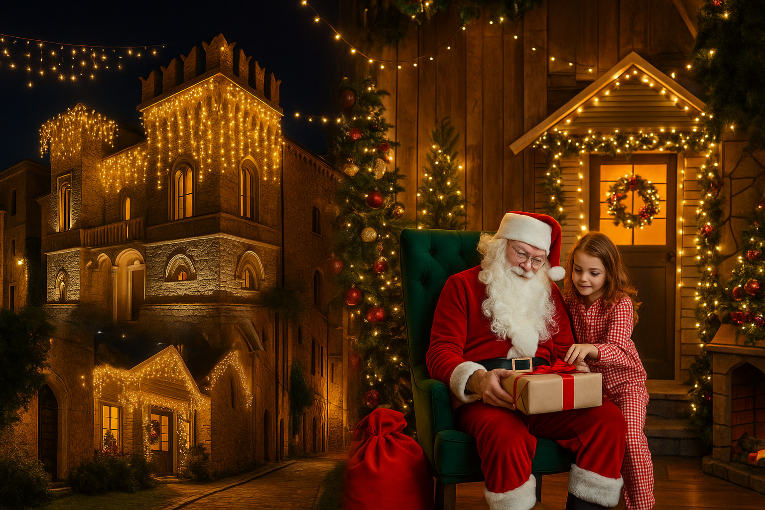 Casa di Babbo Natale a Carìa – Parrocchia Trasfigurazione